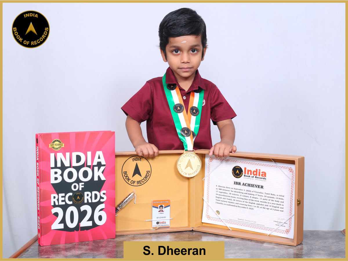 S. Dheeran – IBR Achiever