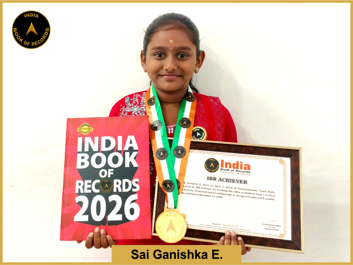 Sai Ganishka E. – IBR Achiever
