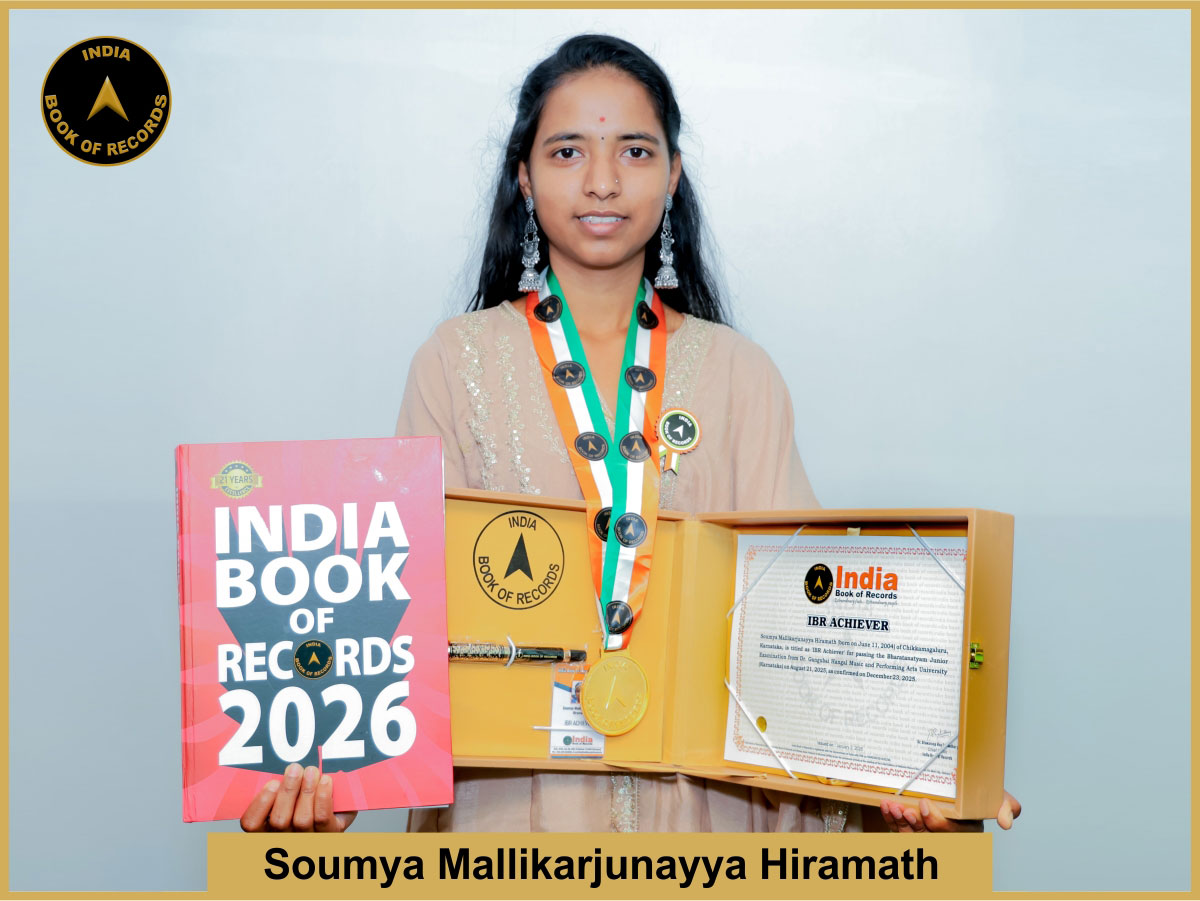 Soumya Mallikarjunayya Hiramath – IBR Achiever