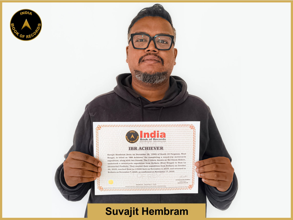Suvajit Hembram – IBR Achiever