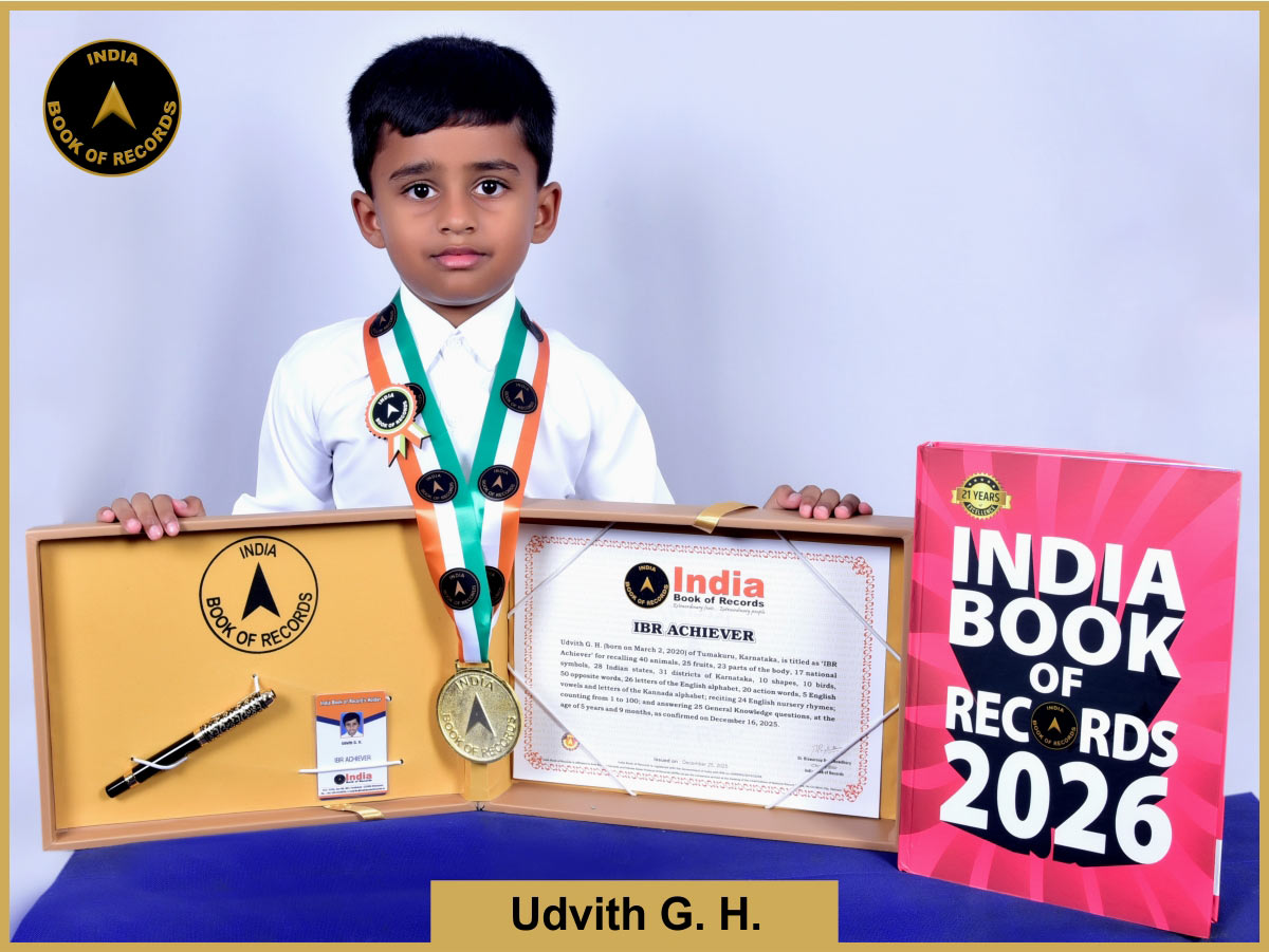 Udvith G. H. – IBR Achiever