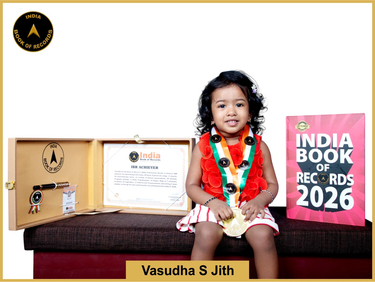 Vasudha S Jith – IBR Achiever