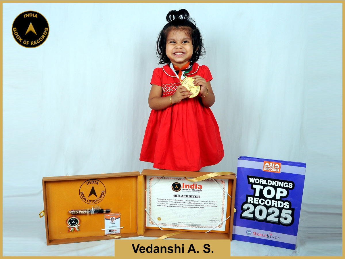 Vedanshi A. S. – IBR Achiever