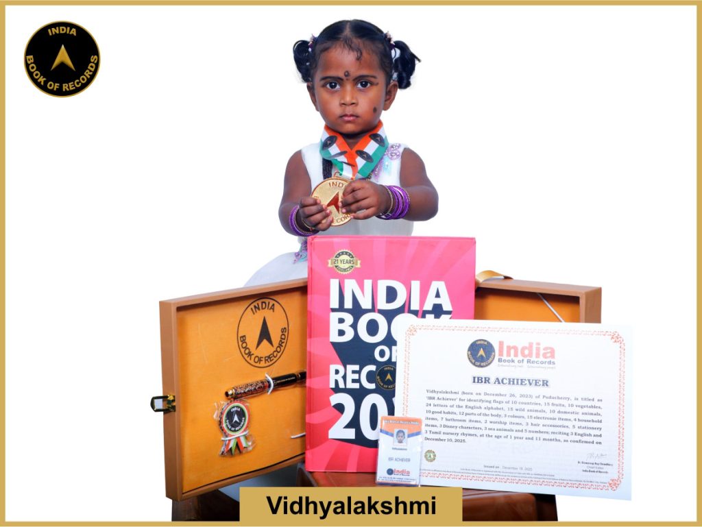 Pic of Vidhyalakshmi - IBR Achiever