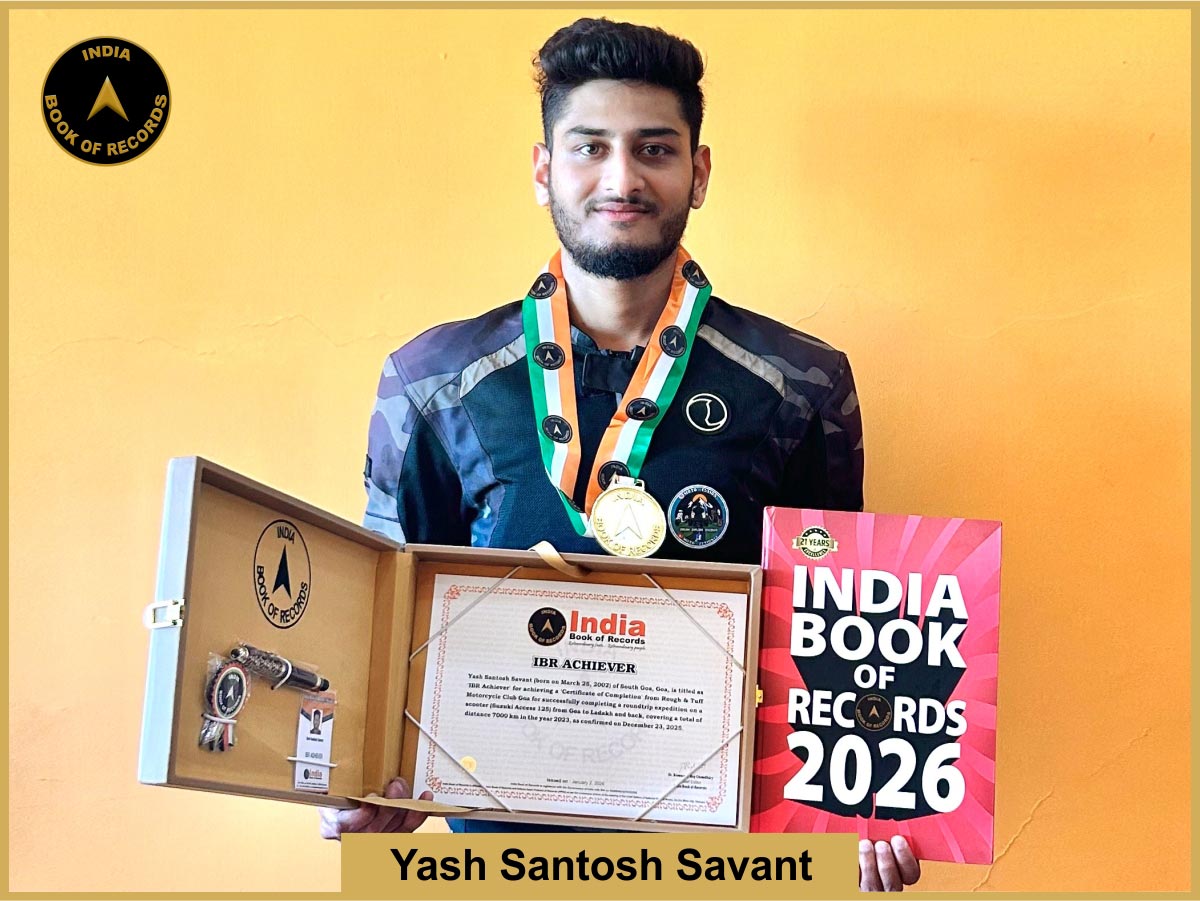Yash Santosh Savant – IBR Achiever