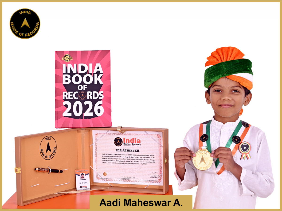 Aadi Maheswar A. – IBR Achiever