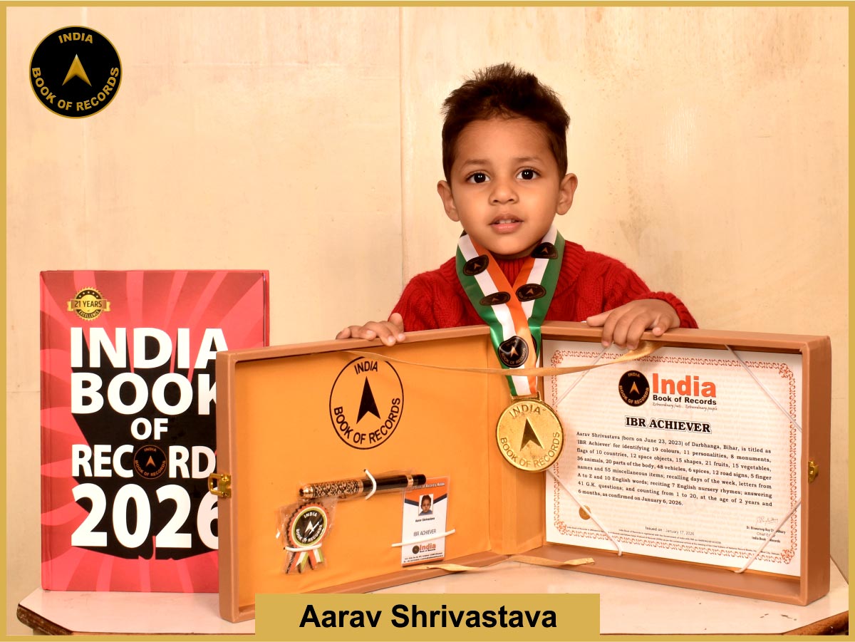 Aarav Shrivastava – IBR Achiever