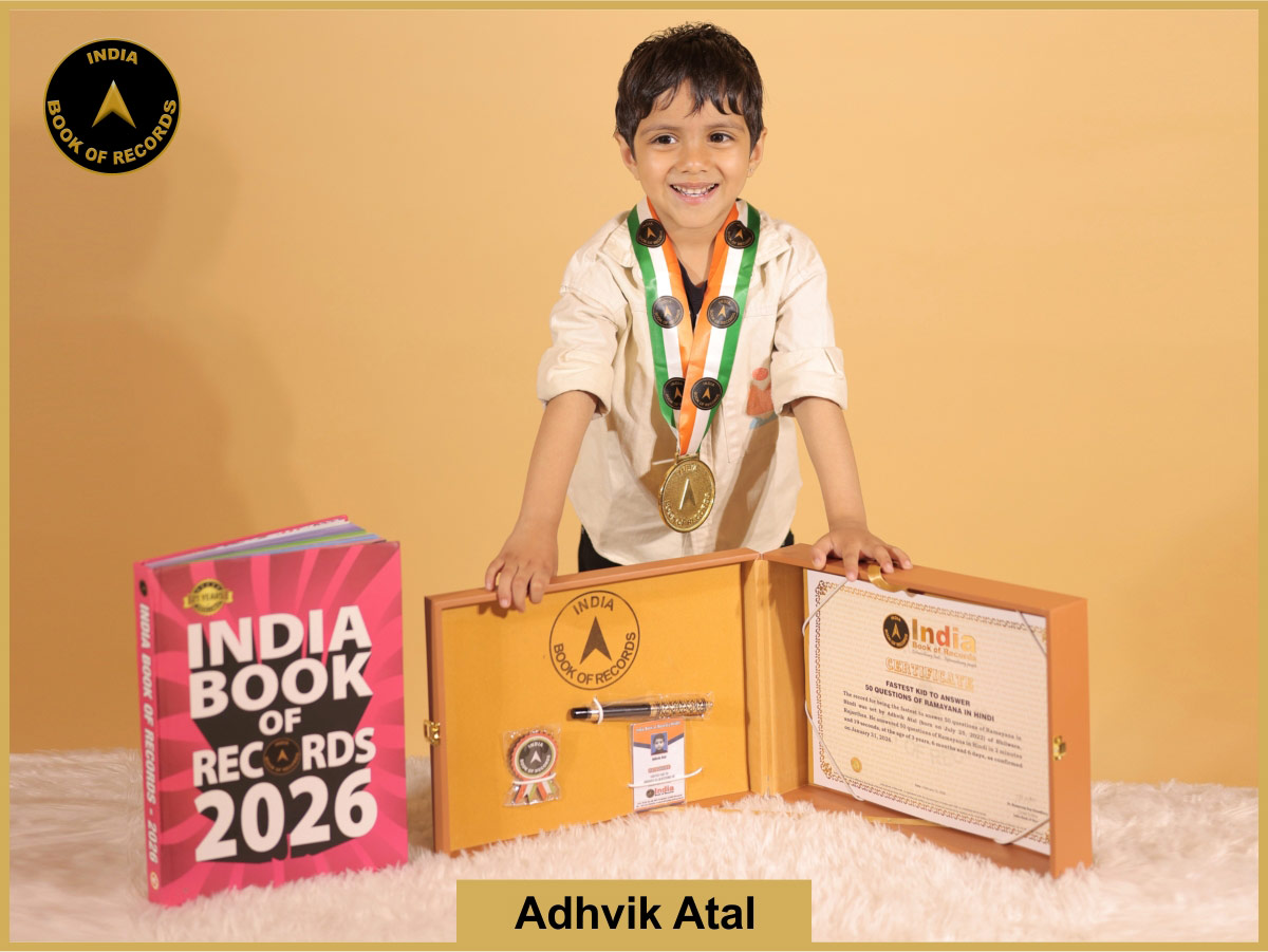 Fastest kid to answer 50 questions of Ramayana in Hindi