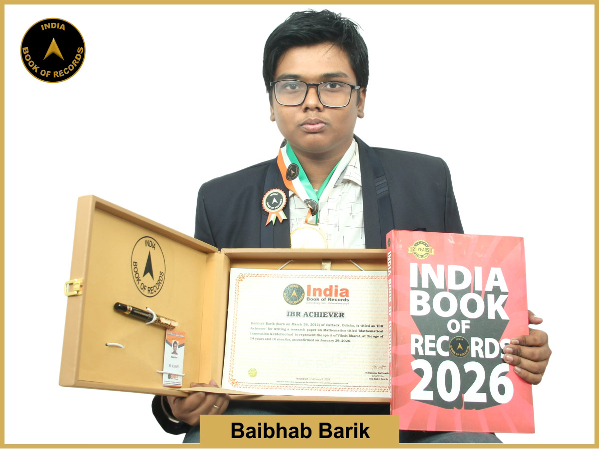 Baibhab Barik – IBR Achiever