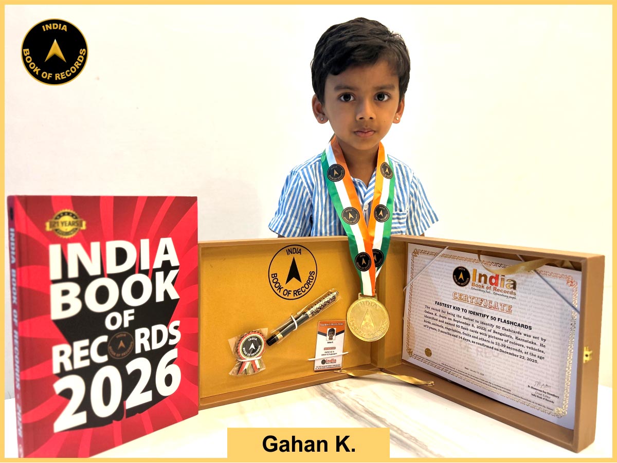 Fastest kid to identify 50 flashcards