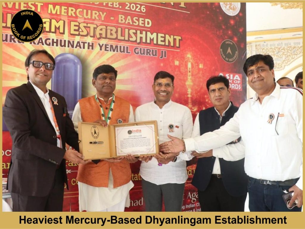 Heaviest Mercury-Based Dhyanlingam Establishment