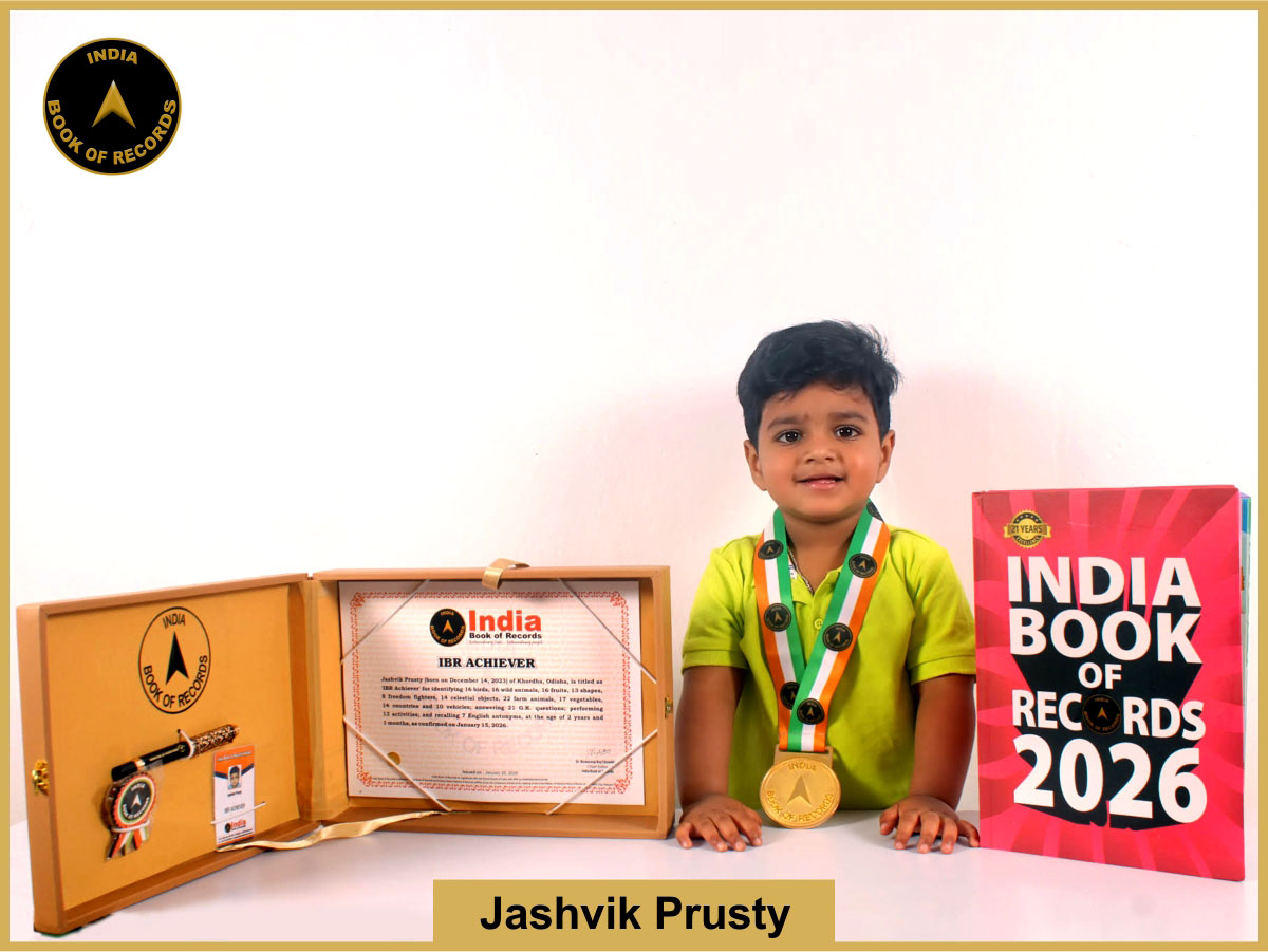 Jashvik Prusty – IBR Achiever