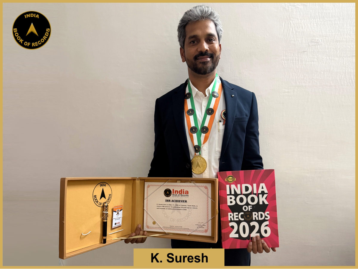 K. Suresh – IBR Achiever