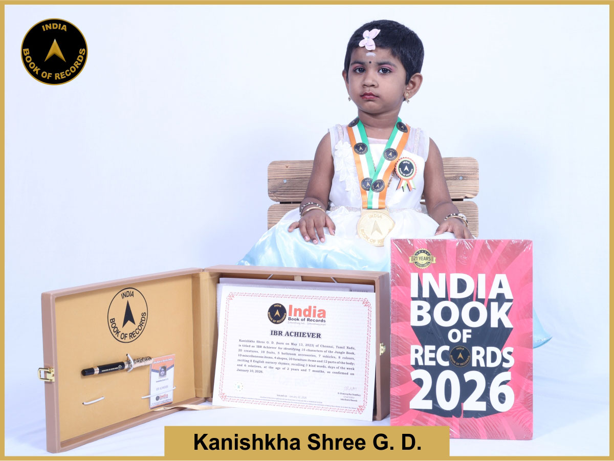 Kanishkha Shree G. D. – IBR Achiever