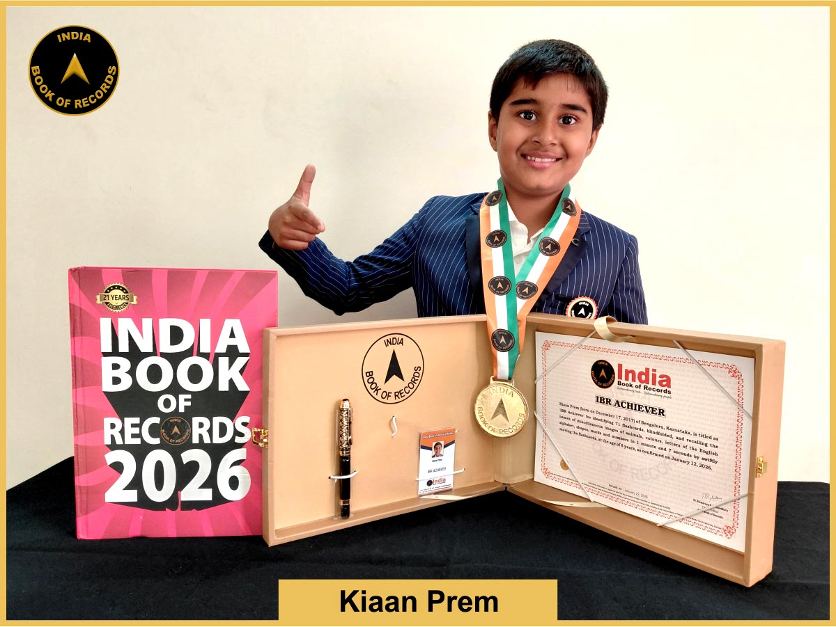 Kiaan Prem – IBR Achiever