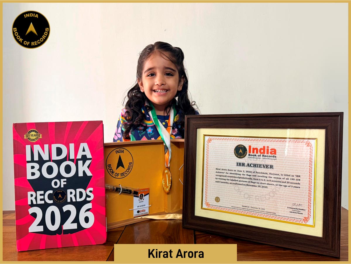 Kirat Arora – IBR Achiever
