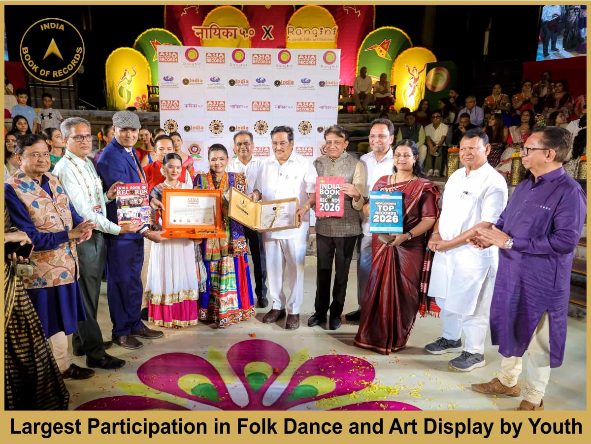 Largest Participation in Folk Dance and Art Display by Youth