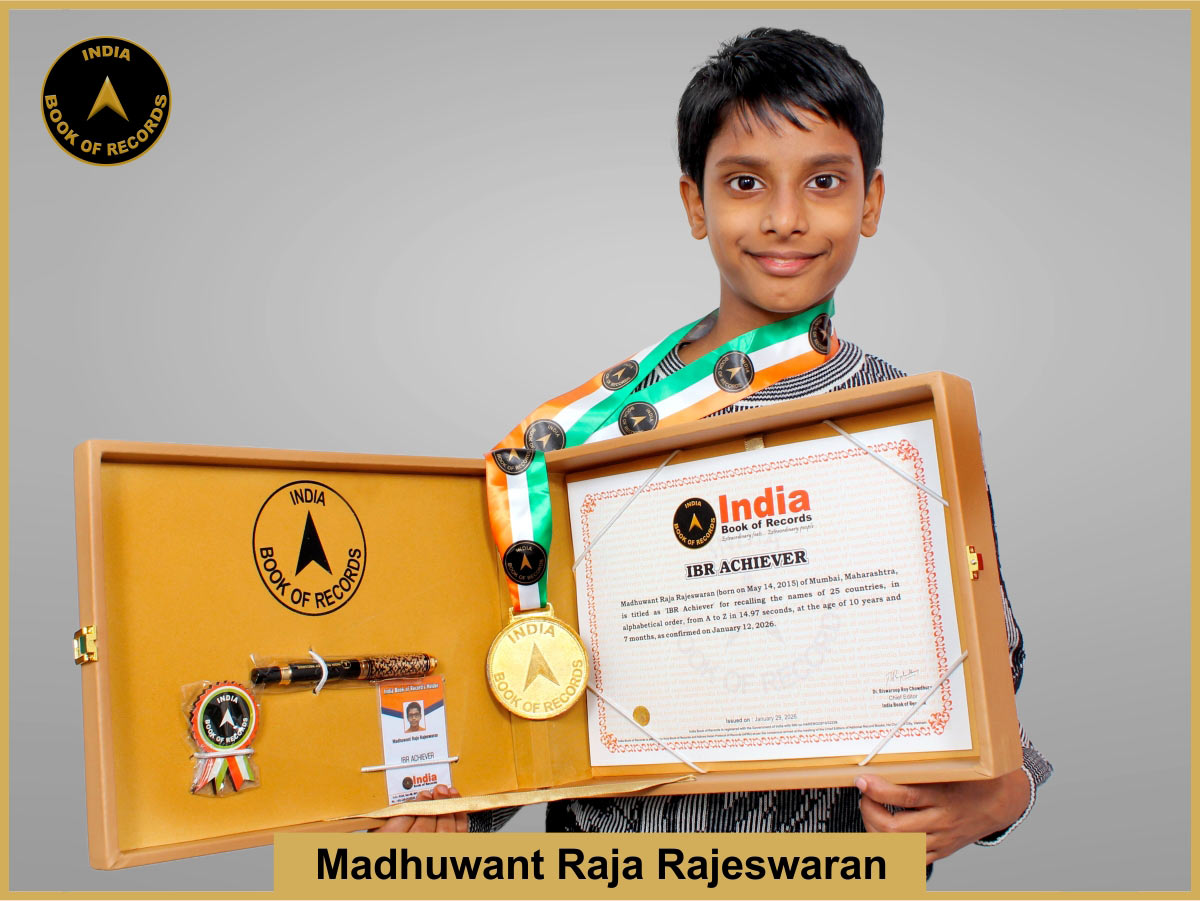 Madhuwant Raja Rajeswaran – IBR Achiever