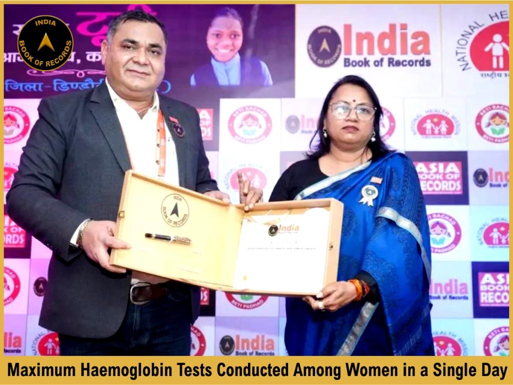 Maximum Haemoglobin Tests Conducted Among Women in a Single Day