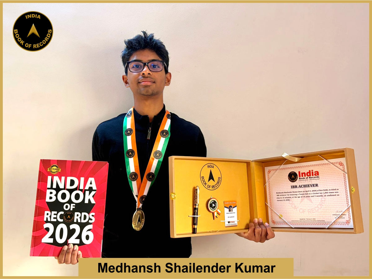 Medhansh Shailender Kumar – IBR Achiever