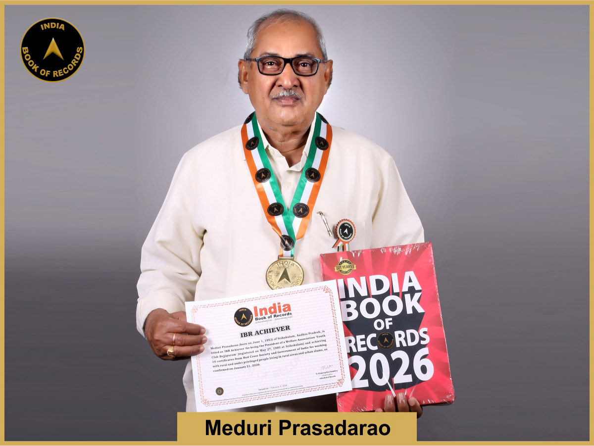 Meduri Prasadarao – IBR Achiever