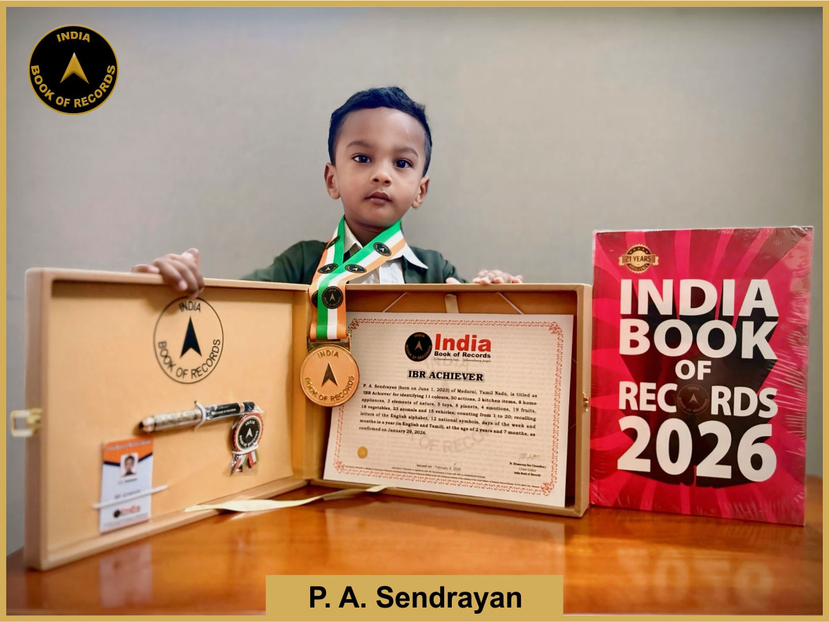 P. A. Sendrayan – IBR Achiever