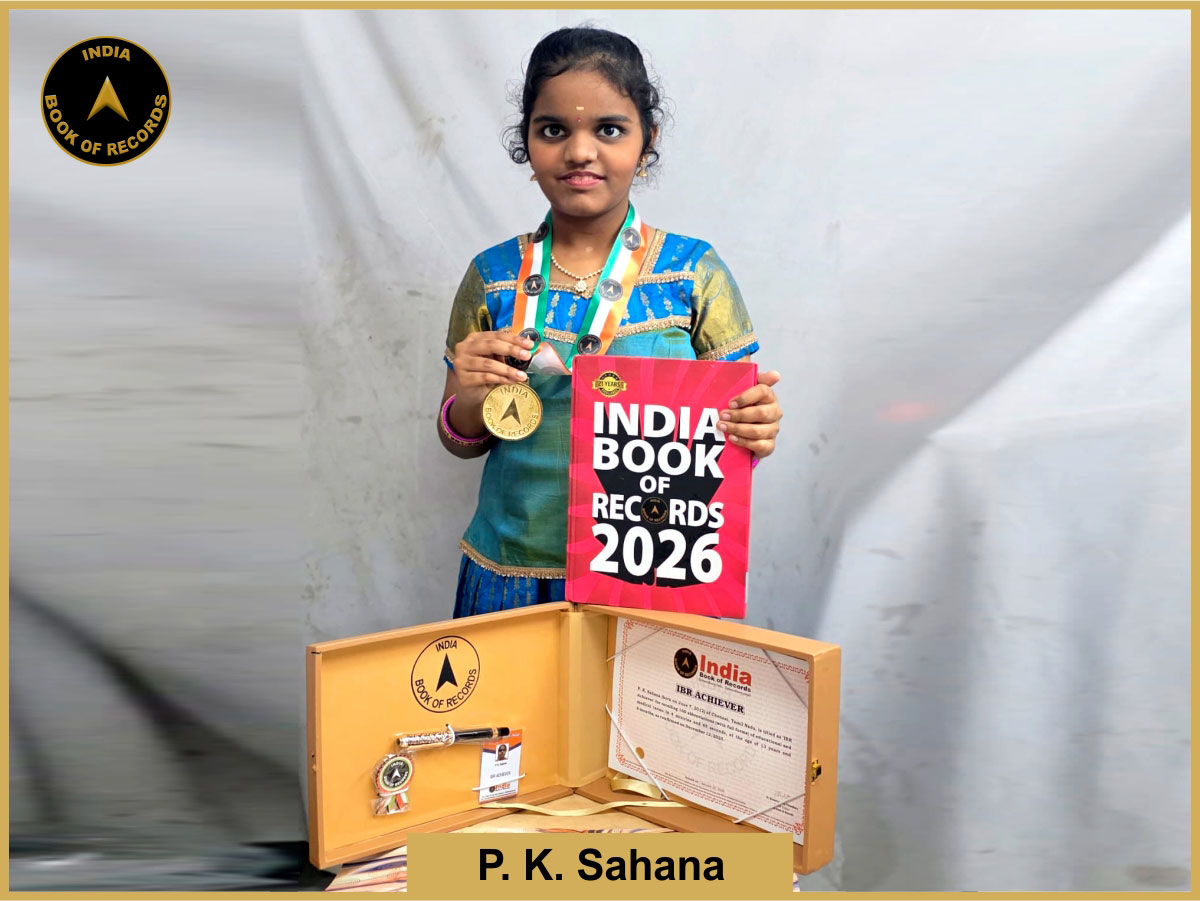 P. K. Sahana – IBR Achiever