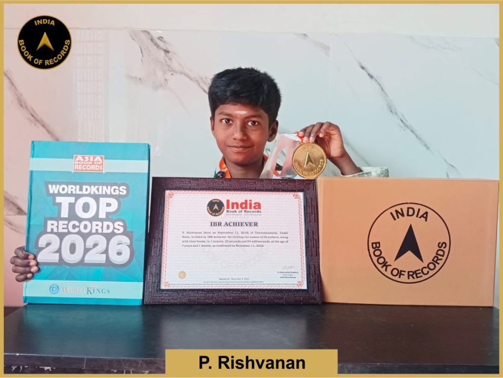 P. Rishvanan - IBR Achiever