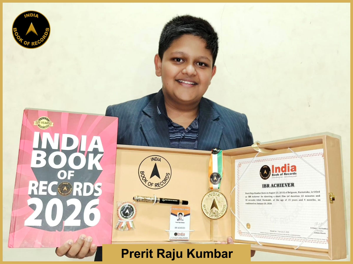Prerit Raju Kumbar  – IBR Achiever