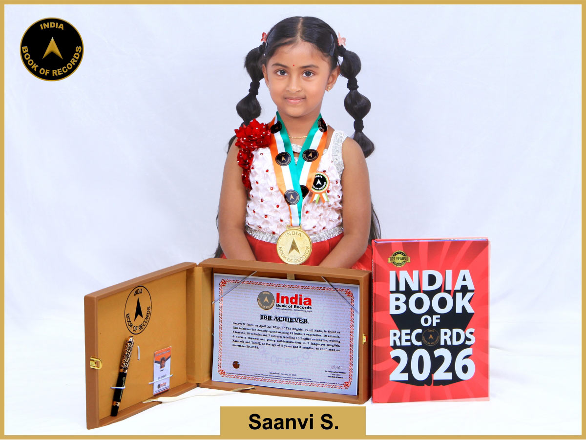 Saanvi S. – IBR Achiever