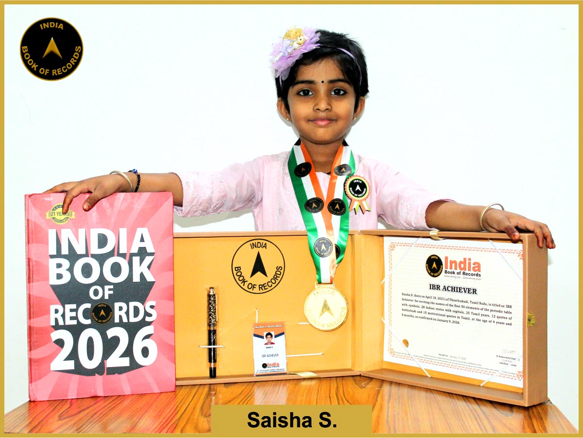 Saisha S. – IBR Achiever