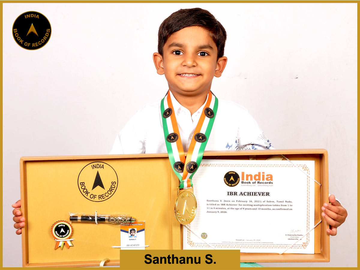 Santhanu S. – IBR Achiever