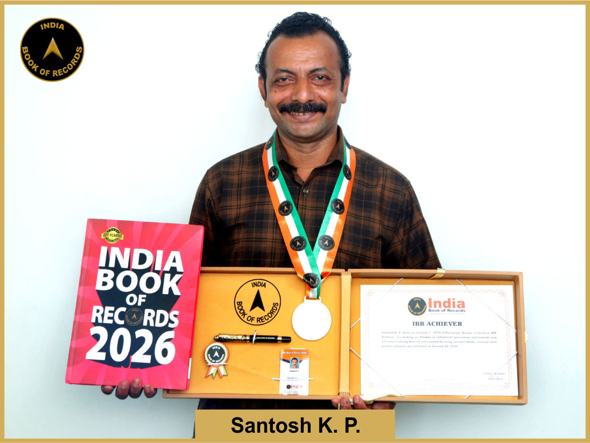 Santosh K. P. – IBR Achiever