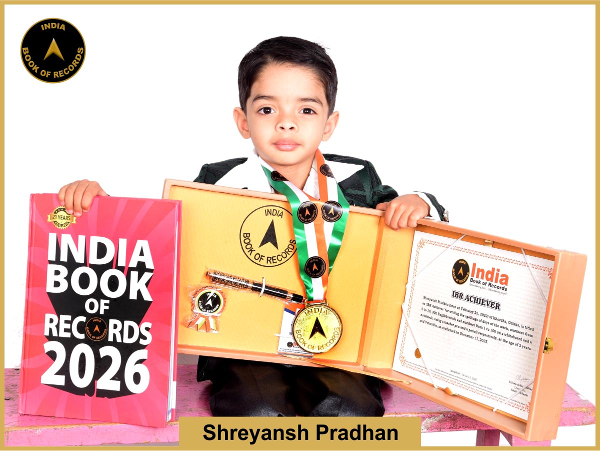 Shreyansh Pradhan – IBR Achiever