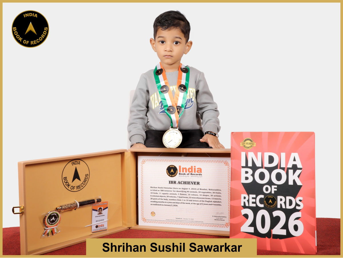 Shrihan Sushil Sawarkar – IBR Achiever