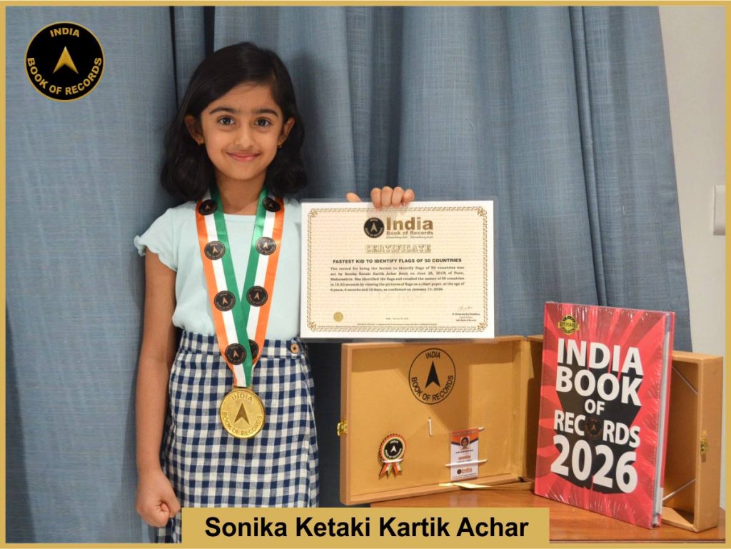 Fastest kid to identify flags of 50 countries