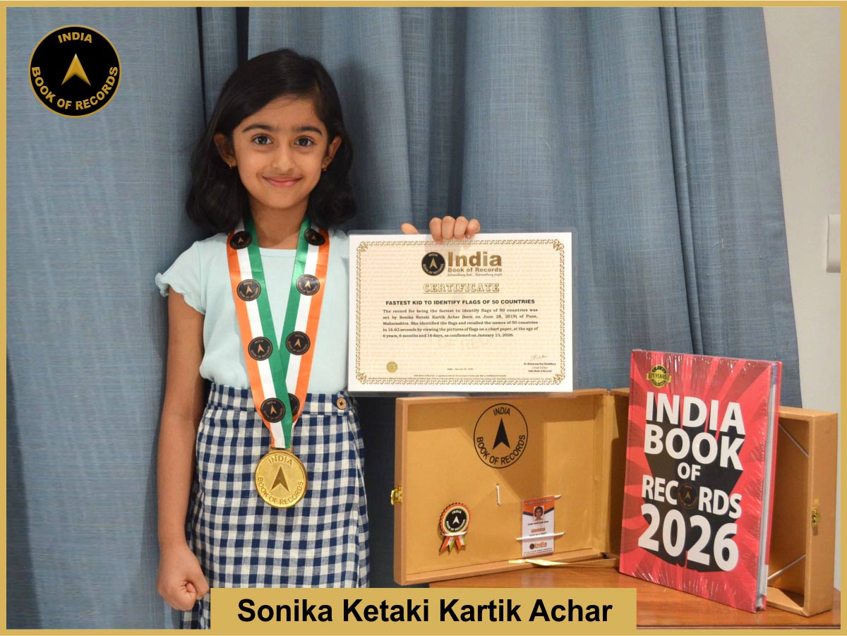 Fastest kid to identify flags of 50 countries