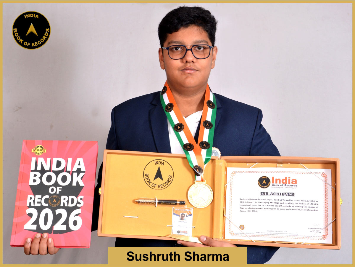 Sushruth Sharma – IBR Achiever