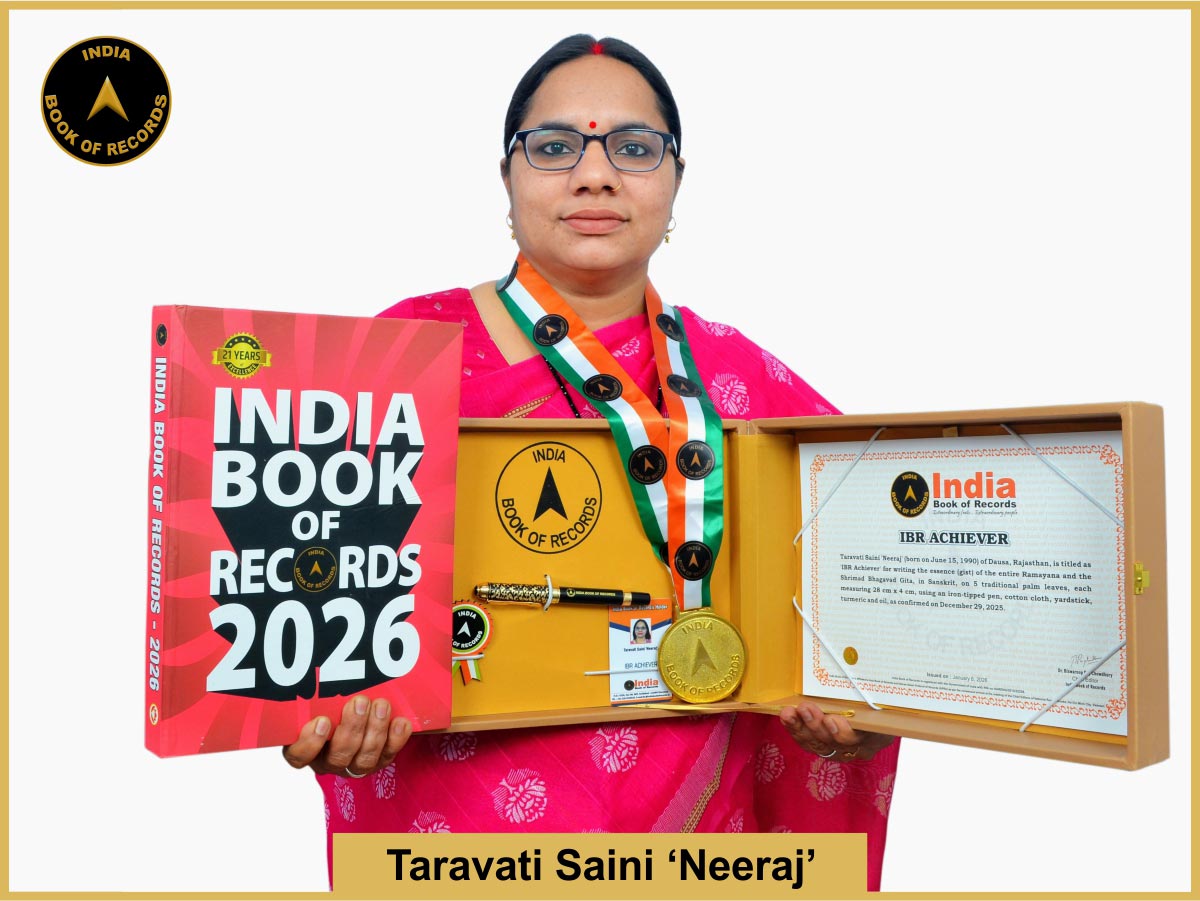 Taravati Saini ‘Neeraj’ – IBR Achiever