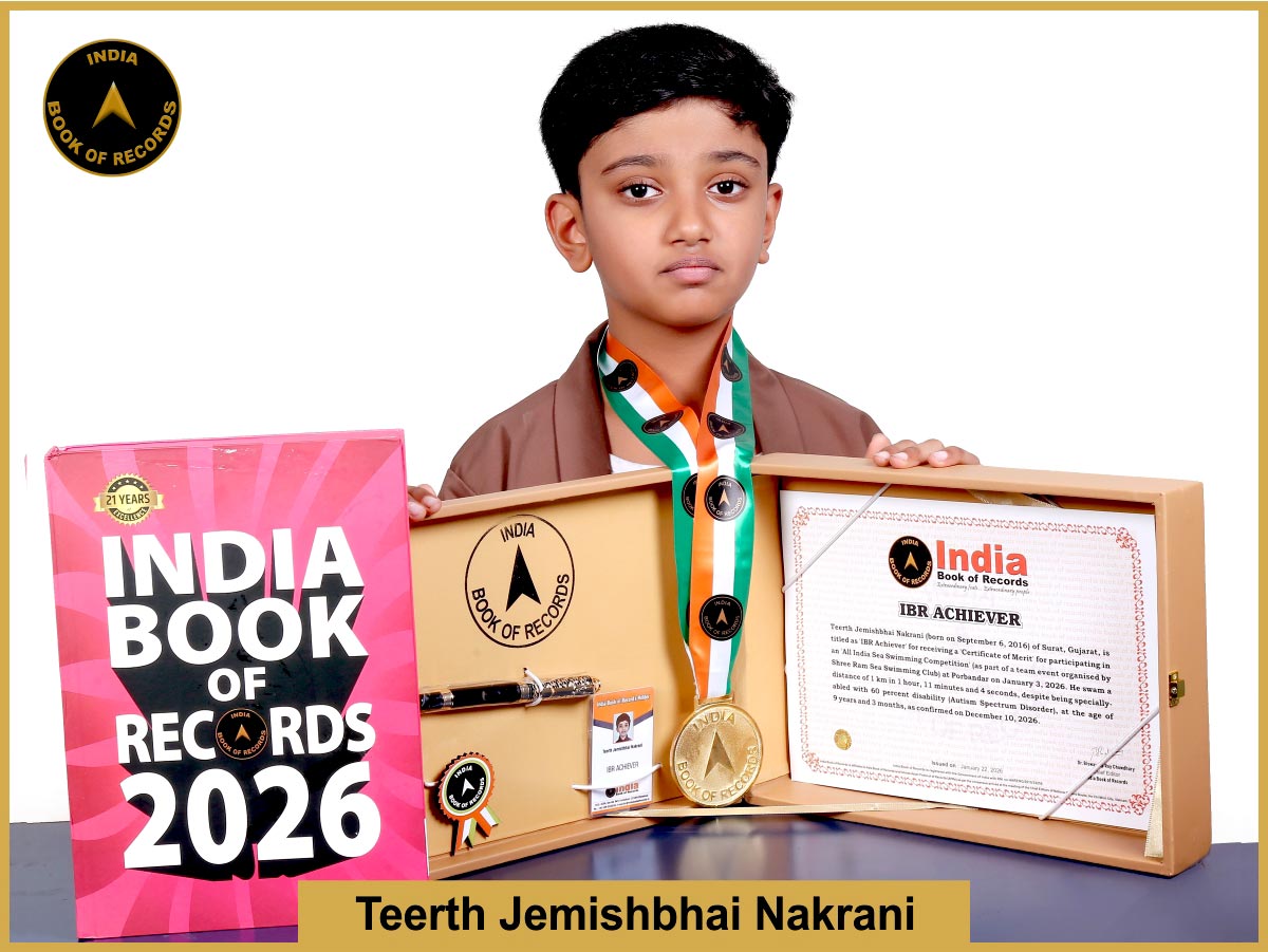 Teerth Jemishbhai Nakrani – IBR Achiever
