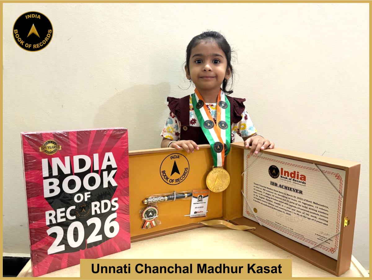 Unnati Chanchal Madhur Kasat – IBR Achiever
