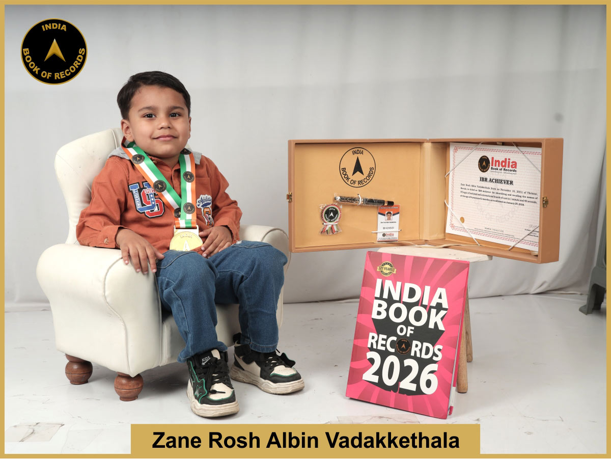 Zane Rosh Albin Vadakkethala – IBR Achiever