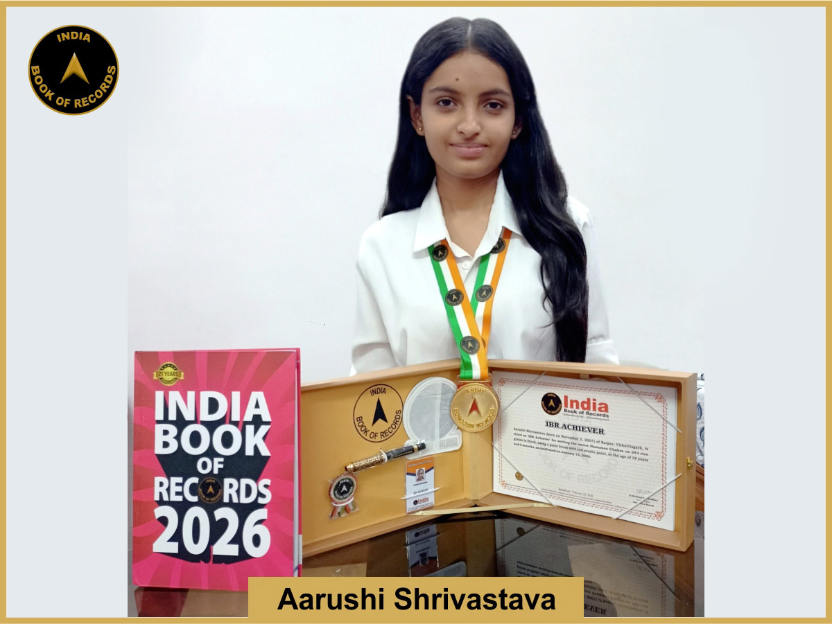 Aarushi Shrivastava – IBR Achiever