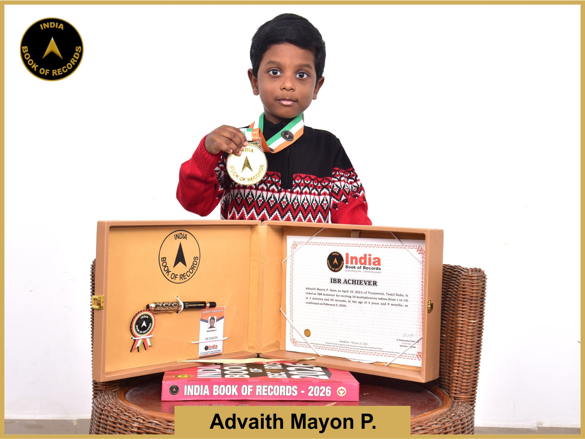 Advaith Mayon P. – IBR Achiever