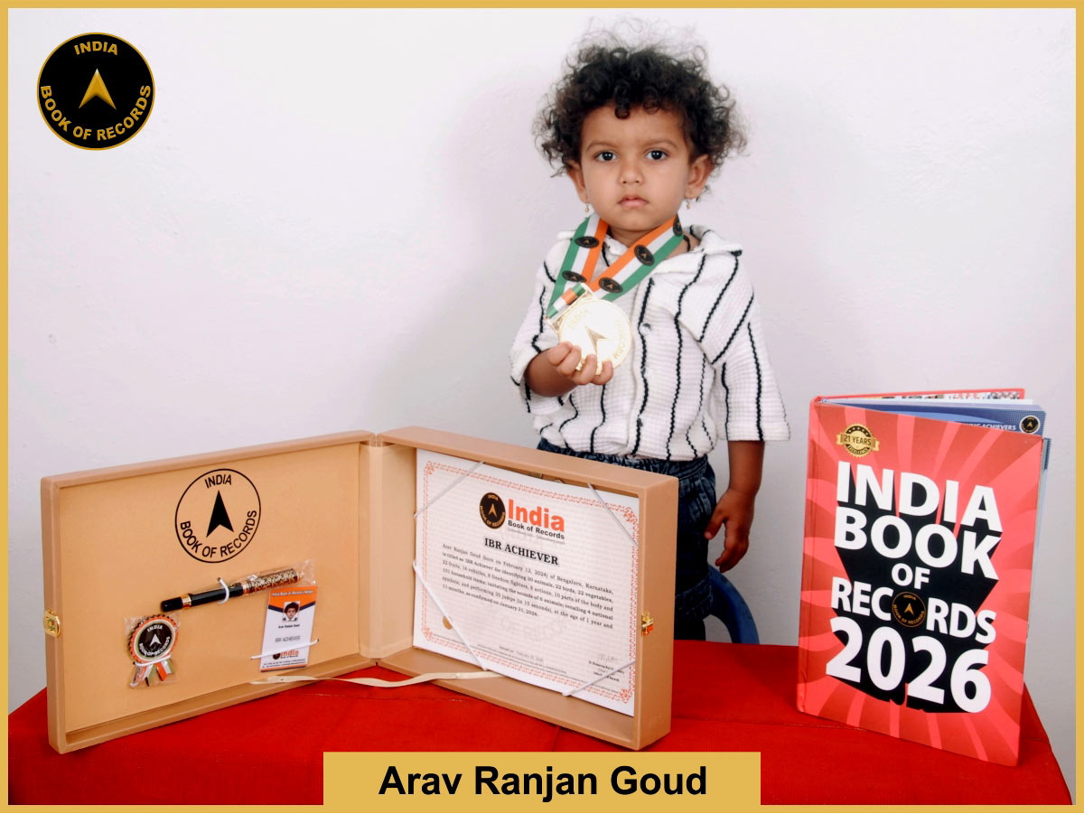 Arav Ranjan Goud – IBR Achiever