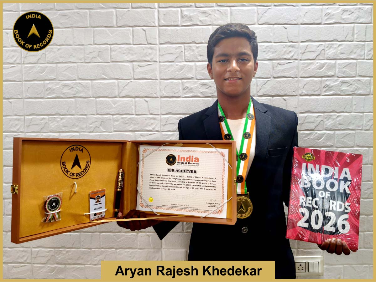 Aryan Rajesh Khedekar – IBR Achiever