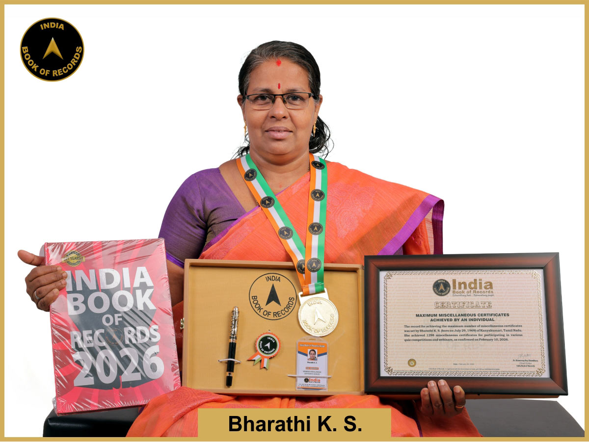 Maximum miscellaneous certificates achieved by an individual