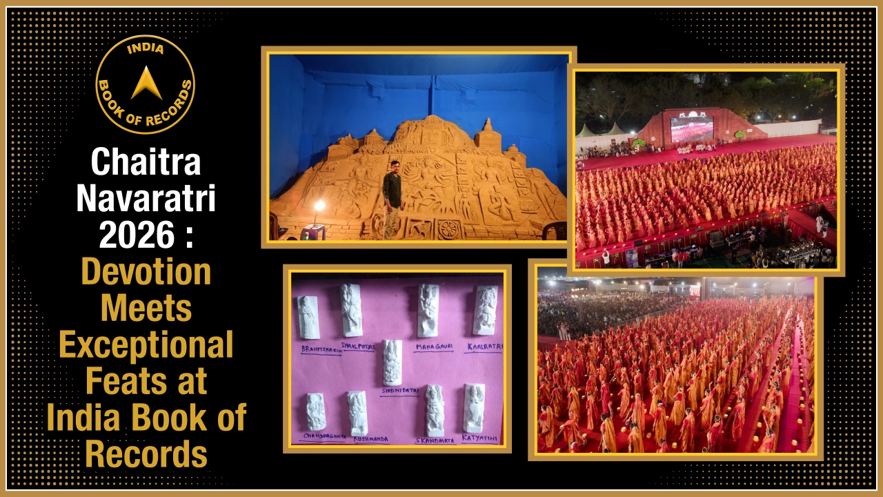 Chaitra Navaratri 2026: Devotion Meets Exceptional Feats at India Book of Records