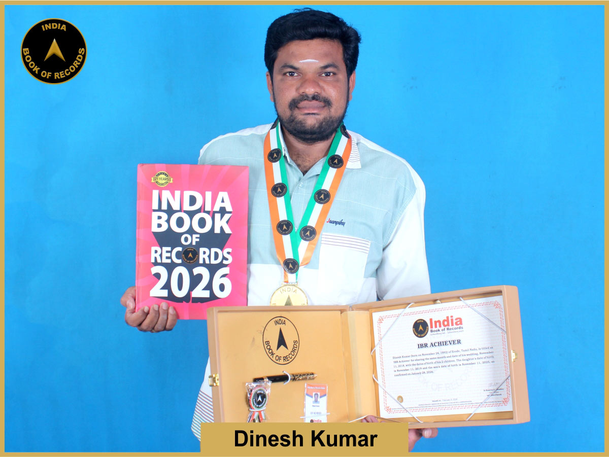 Dinesh Kumar – IBR Achiever