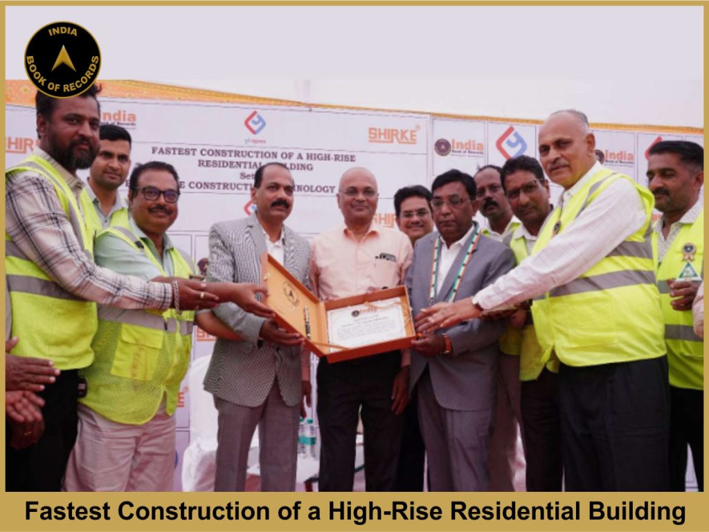 Fastest Construction of a High-Rise Residential Building